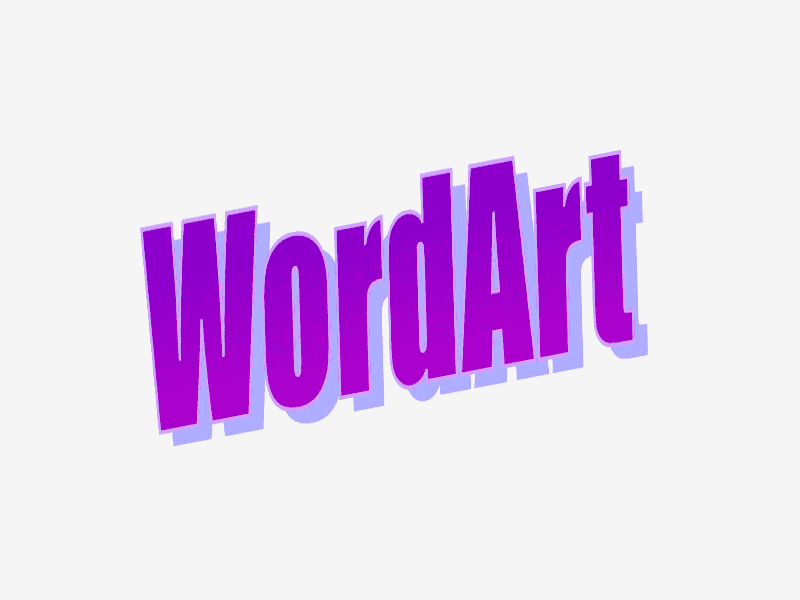 CSS WordArt